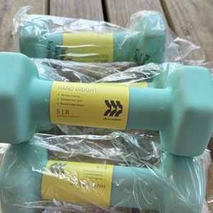 5 Lb hand weights